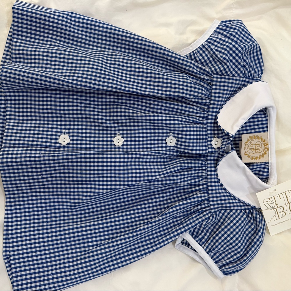 NWT TBBC Gingham Dress